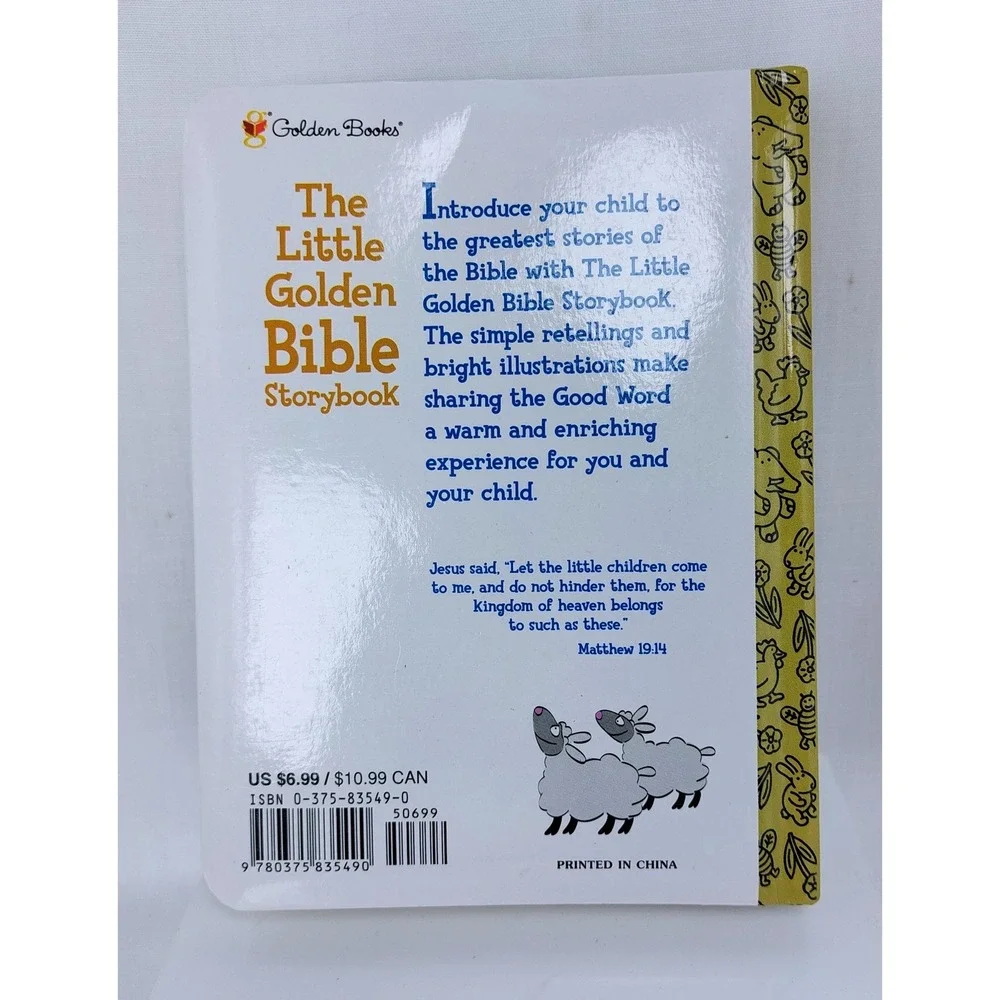 Golden Books The‎ Little Golden Bible Storybook Padded Board Book By S. Simeon